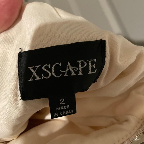 Xscape One-Shoulder Sequin Gown - Picture 7 of 7